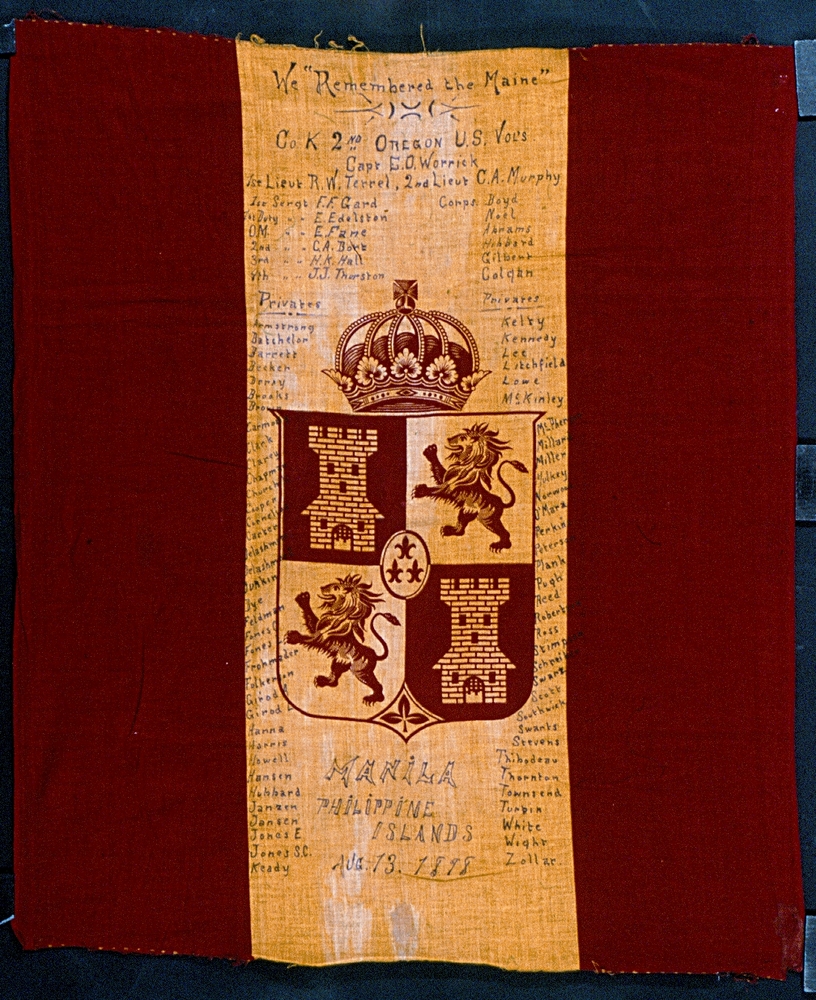 Flag of 2nd Oregon Volunteer Infantry, Company K.