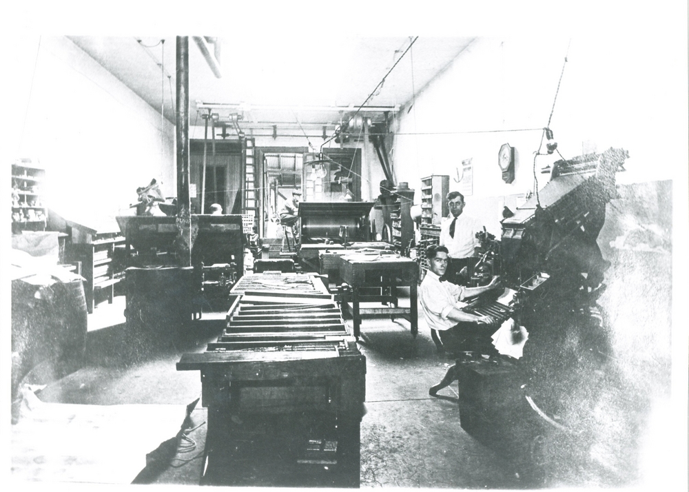 The printing plant for the Albany Democrat Herald.