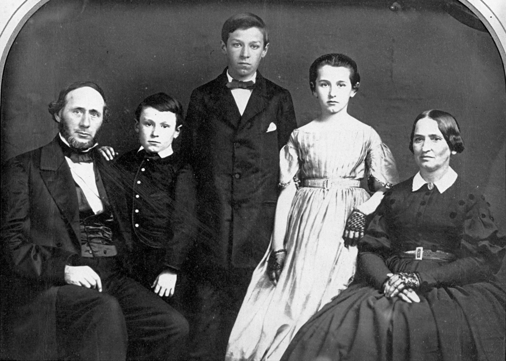 Rev. George Atkinson & Family.