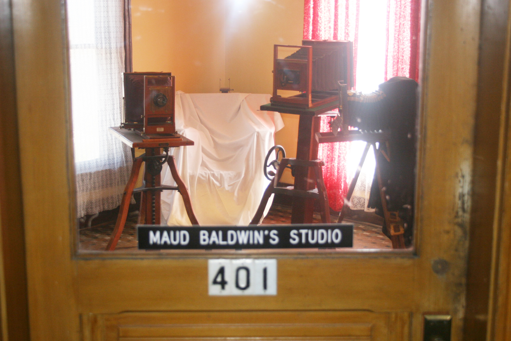 Baldwin Hotel, Maud Baldwin's studio, 2009.