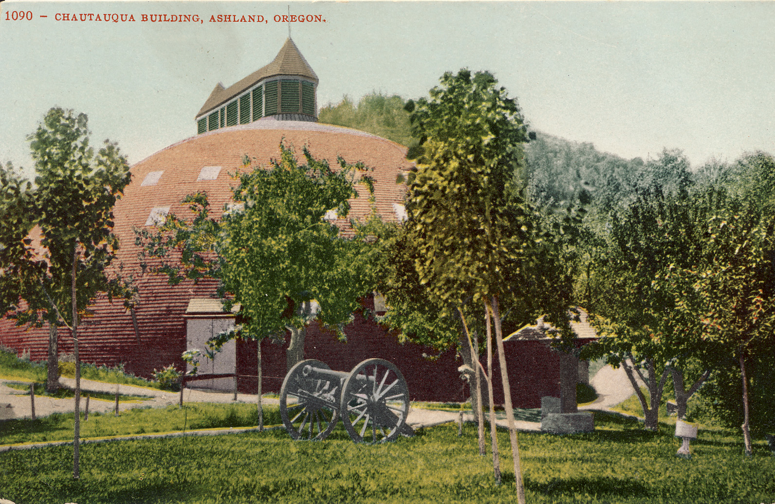 Chatauqua Building, Ashland, about about 1910.