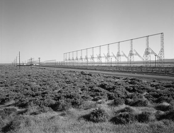 OTH-B radar network, Christmas Valley Air Force Station, Oct. 2005.