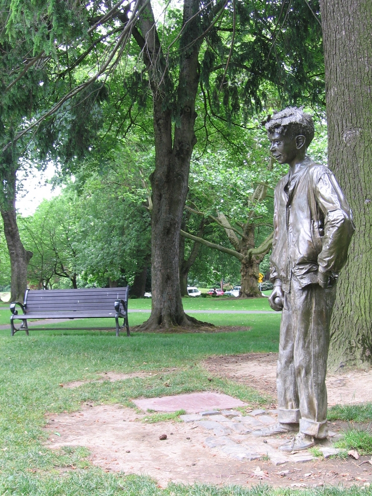 Beverly Cleary Sculpture Garden, June 2009.