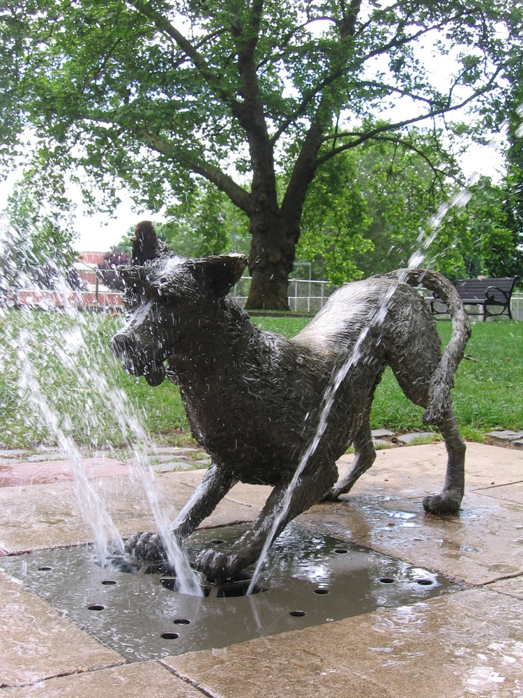 Beverly Cleary Sculpture Garden, June 2009.