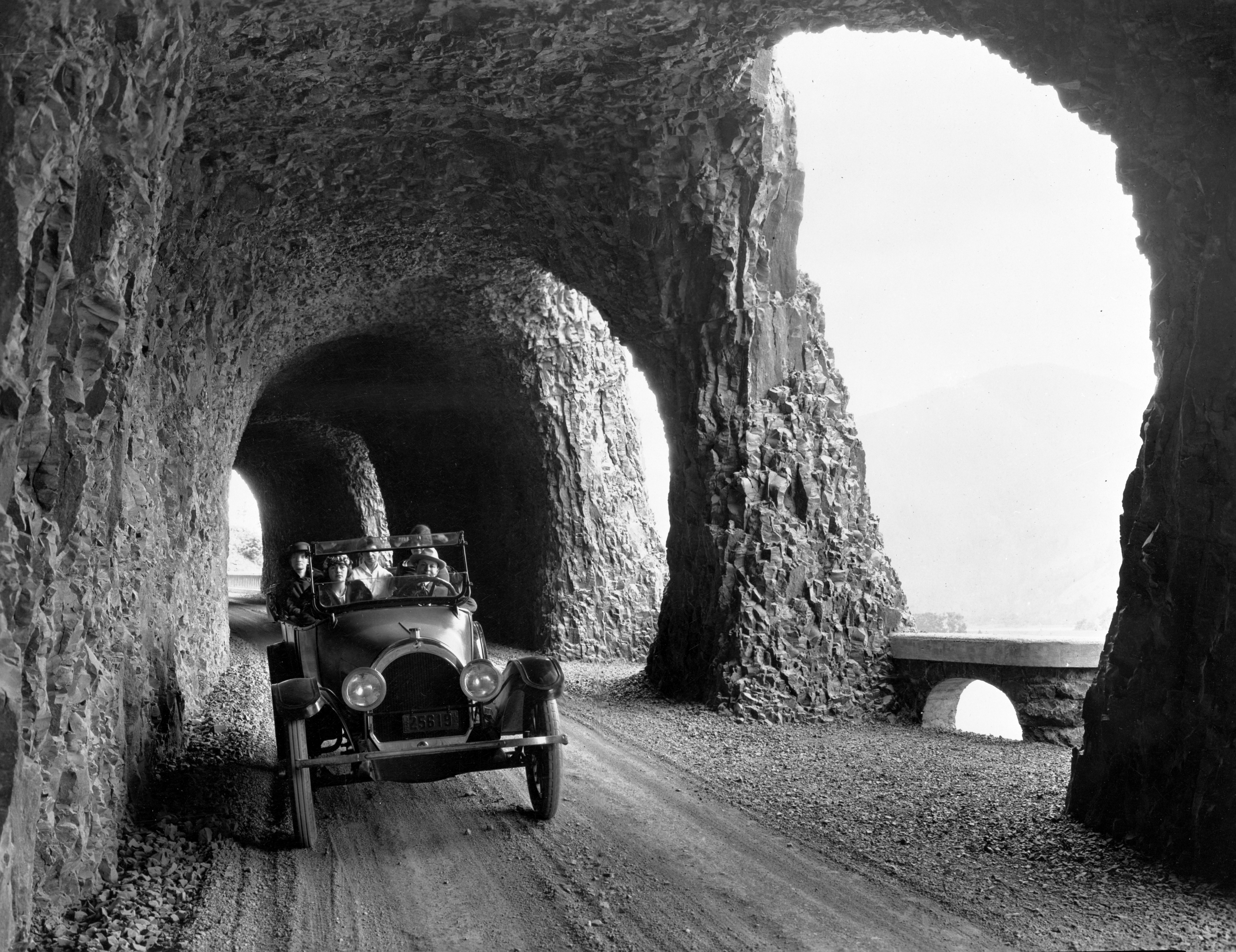 Mitchell Point Tunnell, Columbia River Highway.