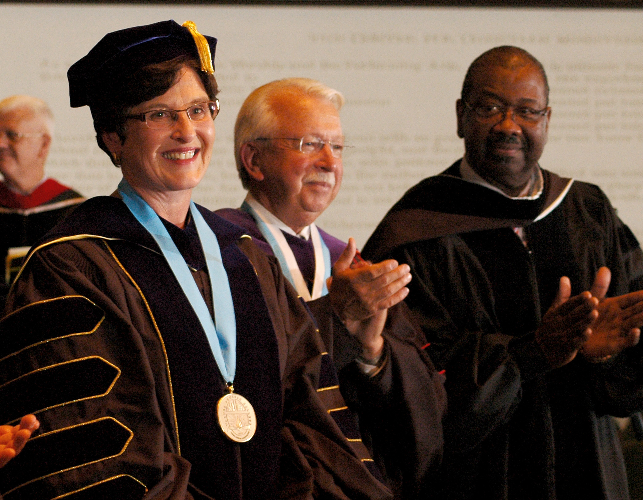 Andrea Cook inaguration ceremony, Sep. 20, 2009.