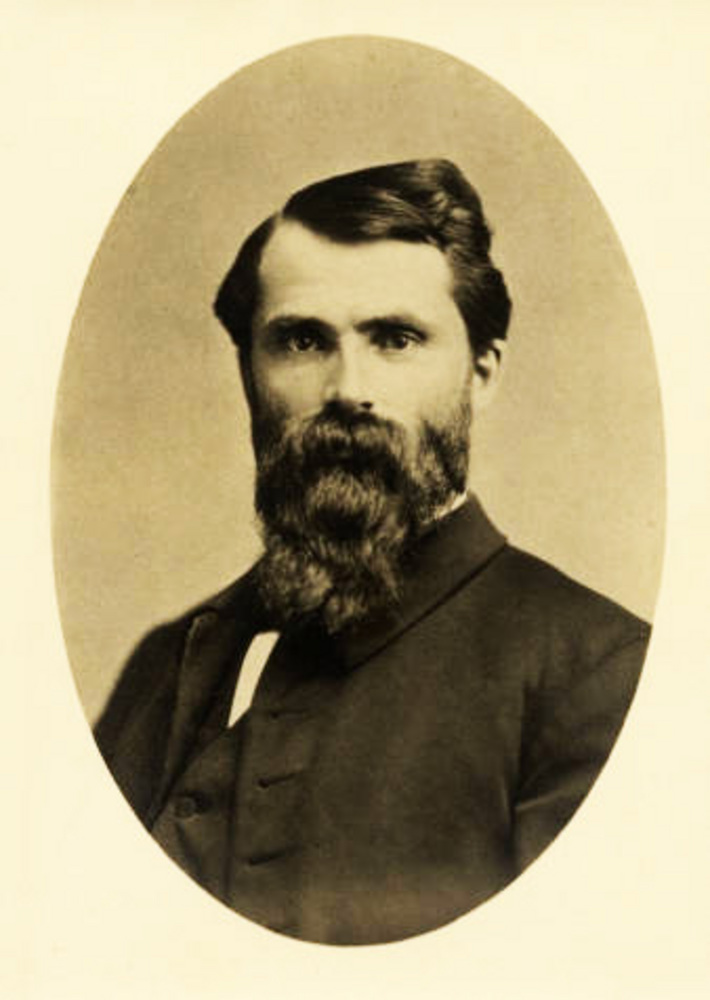 OAC President William A. Finley, about 1870.
