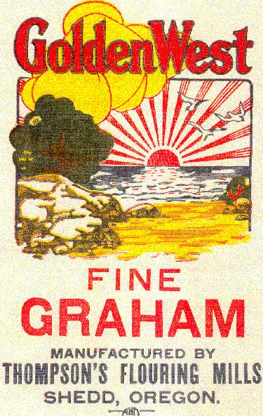 Thompson's Flouring Mills sack design.