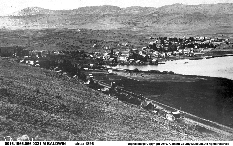 Klamath Falls, about 1896.