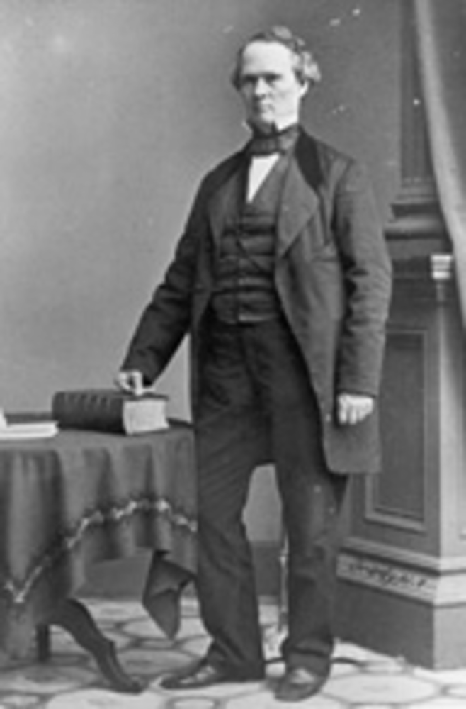 Joseph Lane as U.S. Senator, about 1860.