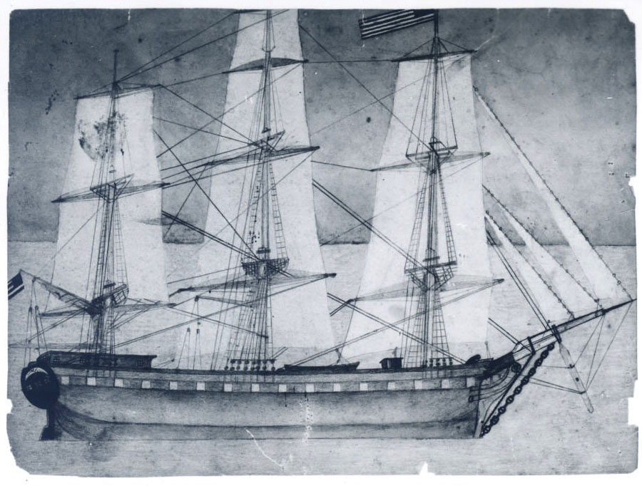 Ship that carried the Great Reinforcement to Oregon Country