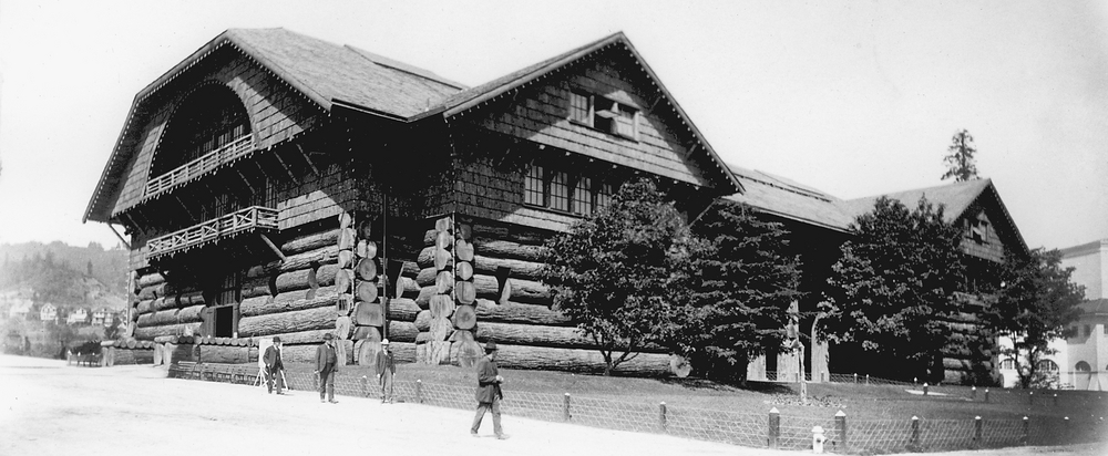 Forestry Building at Lewis & Clark Expo, 1905.