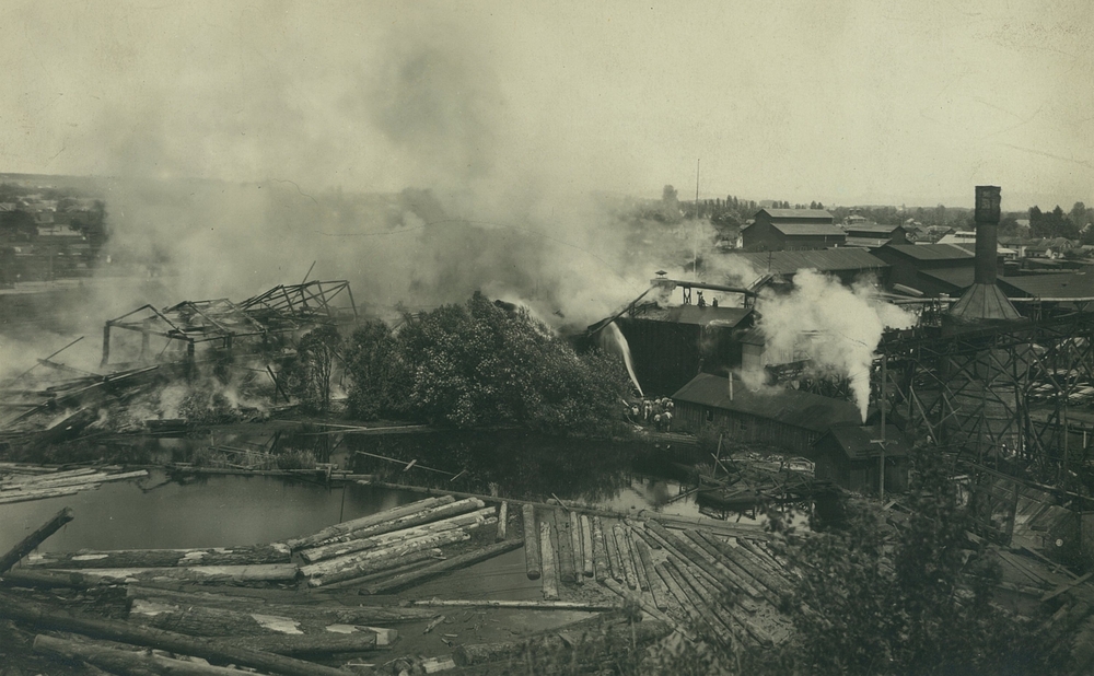 Willamette Industries lumber mill.