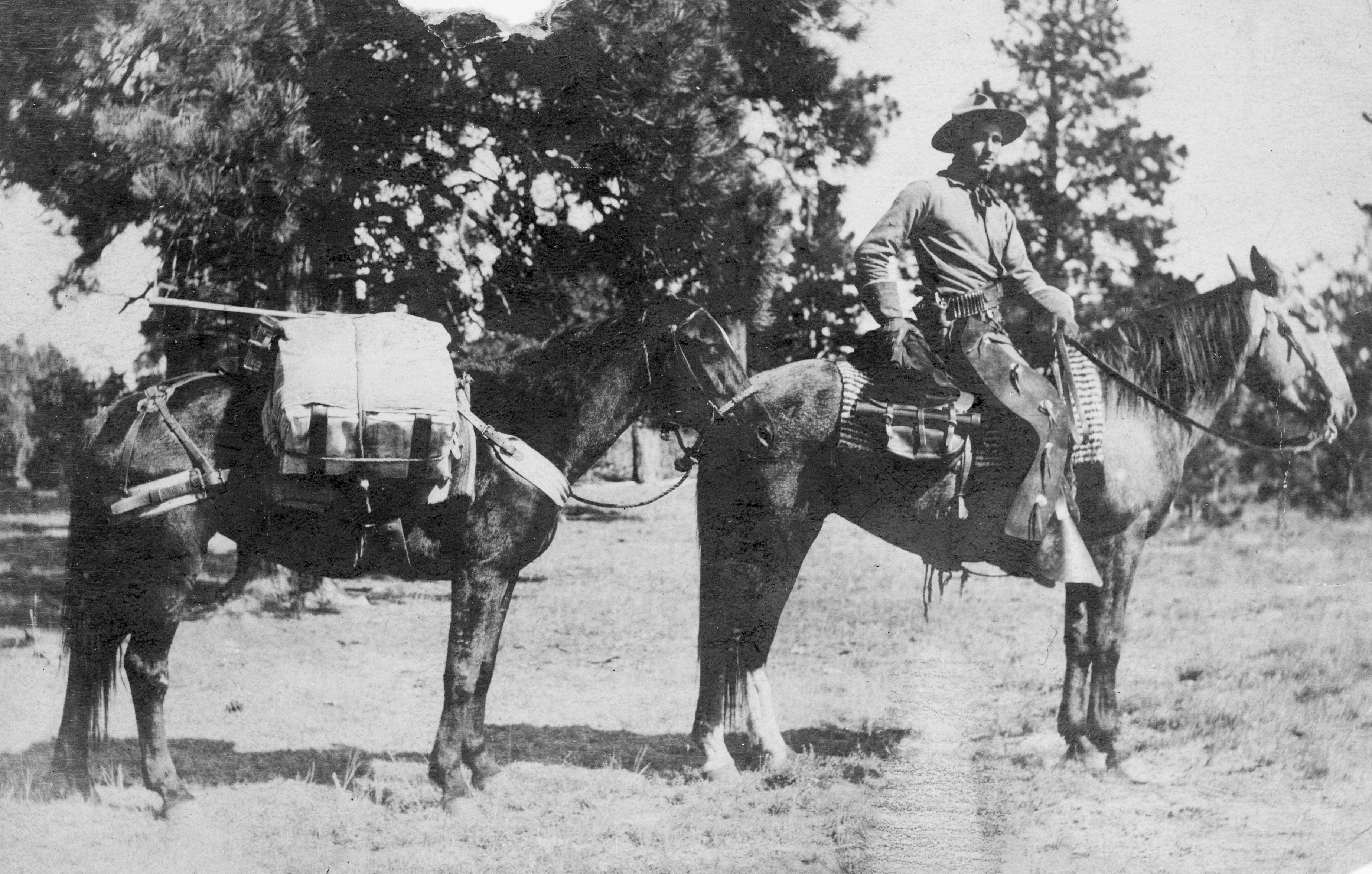 David T. Mason while serving with U.S. Forest Service in Montana.