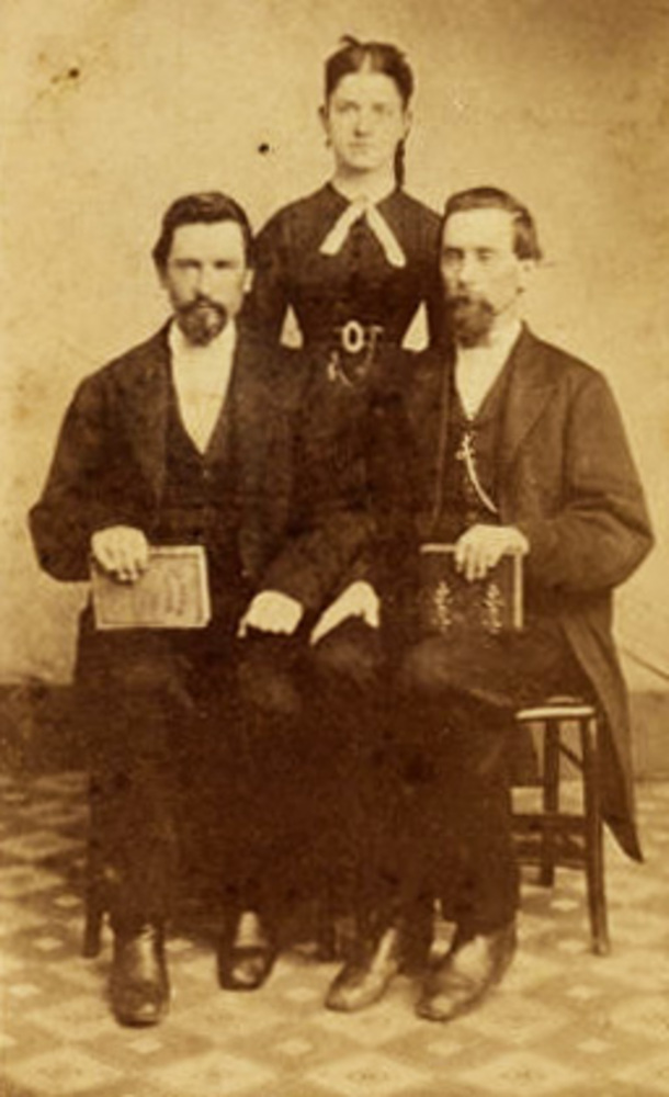 OAC's first graduating class, 1870, included Robert M. Veatch, Alice E. Biddle, and James K. P. Currin.