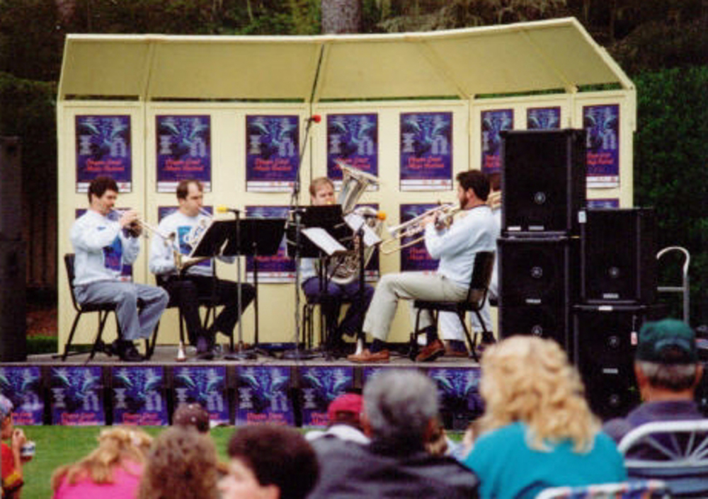 Oregon Coast Music Festival at Shore Acres Park in Coos Bay, 1994.