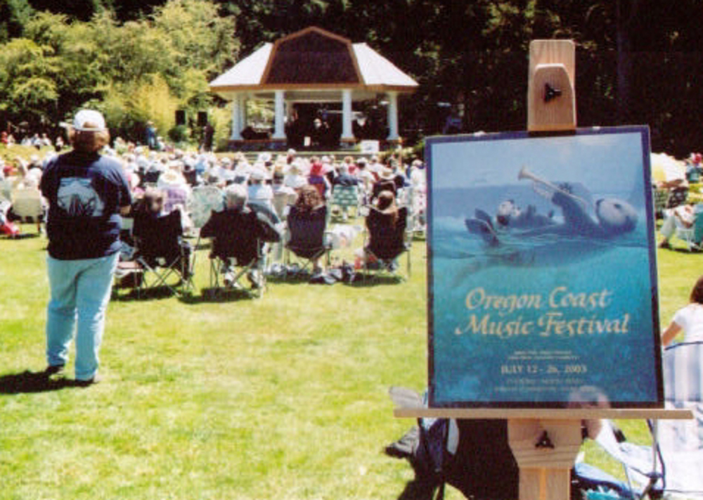 Oregon Coast Music Festival at Shore Acres Park in Coos Bay, 2003.