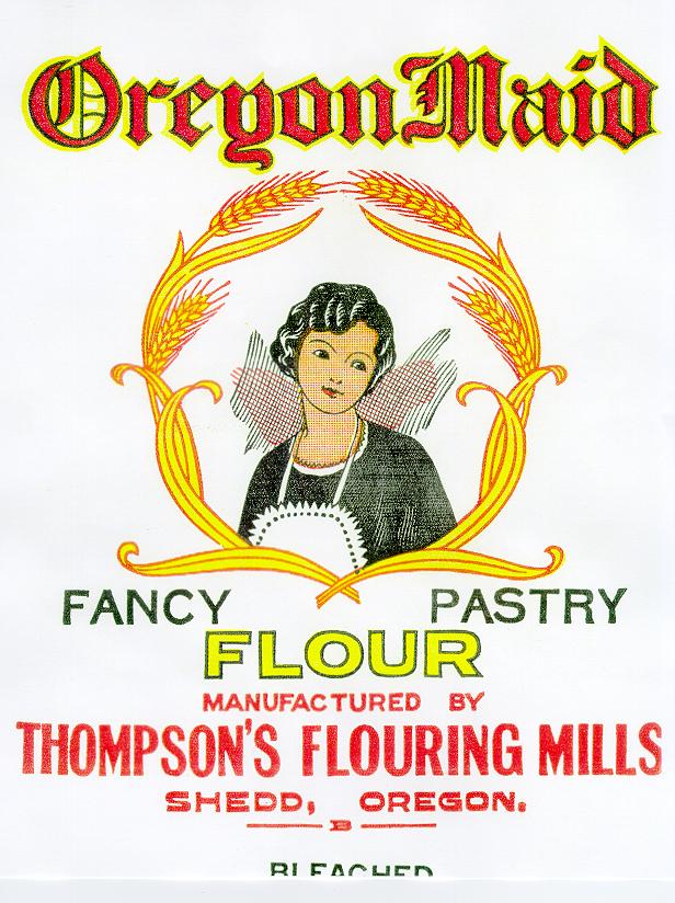 Thompson's Flouring Mills sack design.