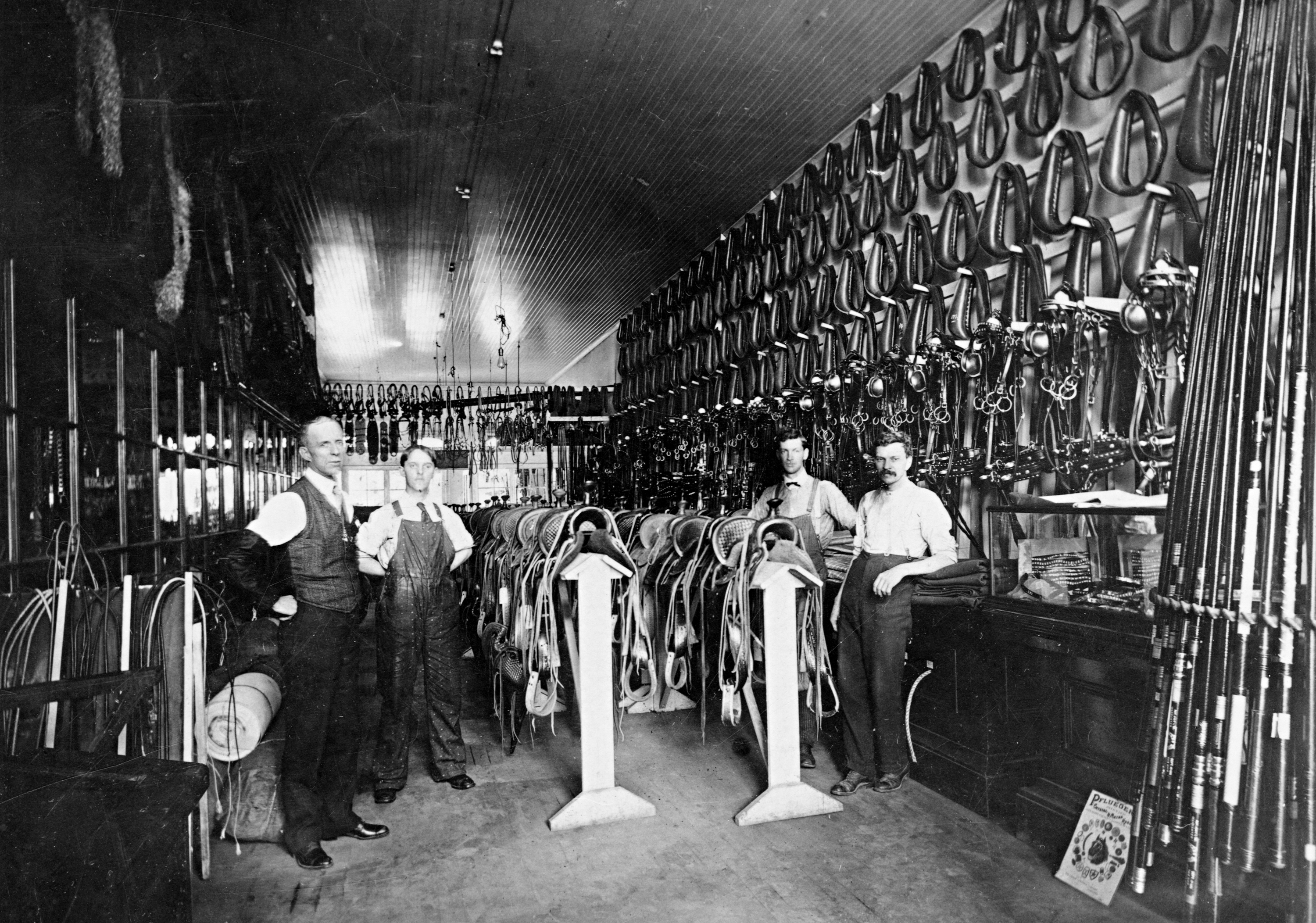 Interior of Hamley and Co. store, 1907.