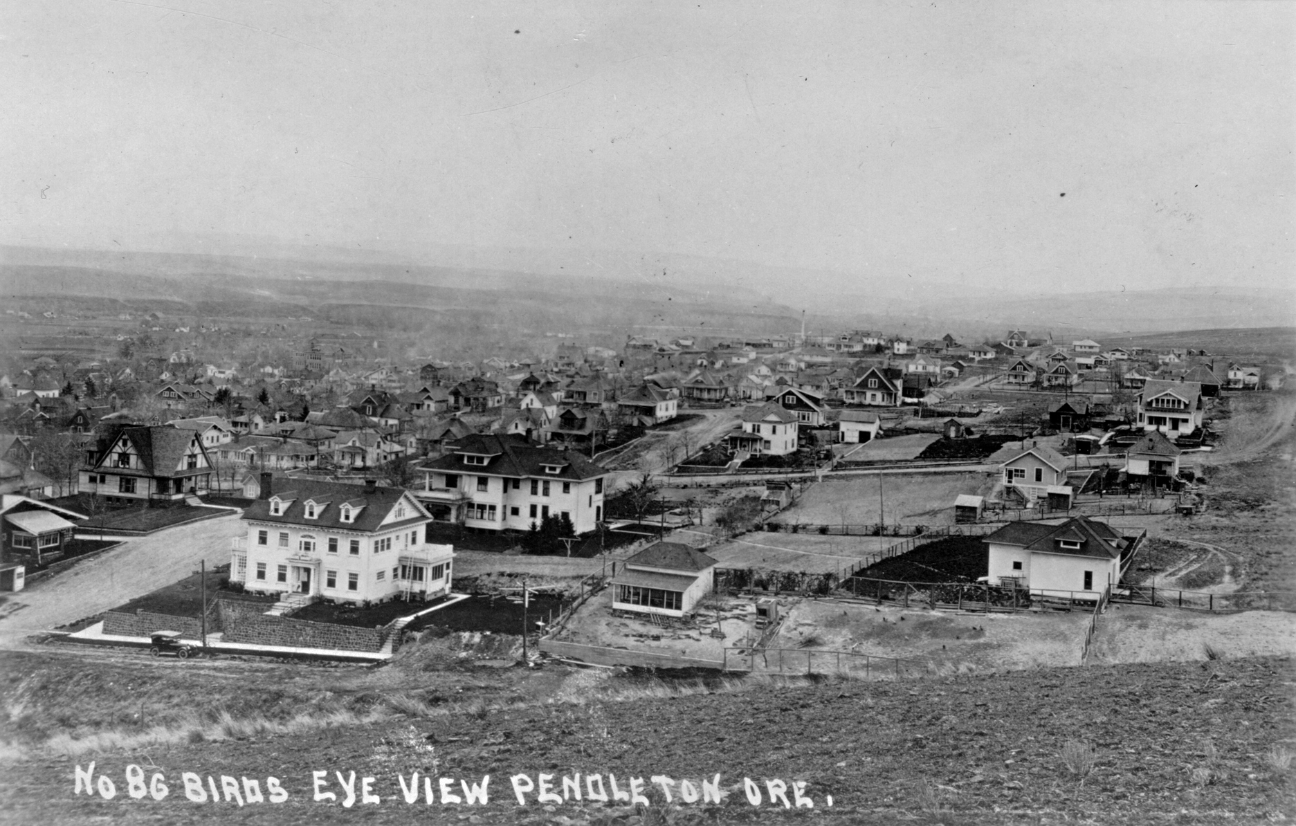 Pendleton Bird's-eye view (unknown date).