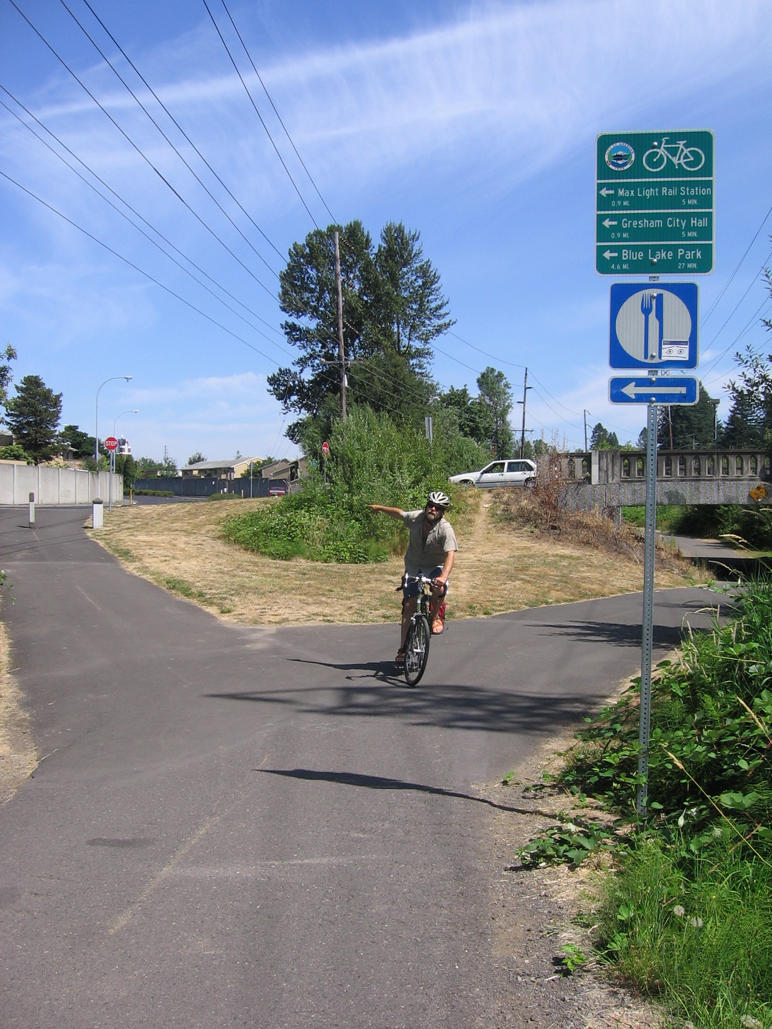 Springwater Corridor Trail, Gresham, Aug. 21, 2011.