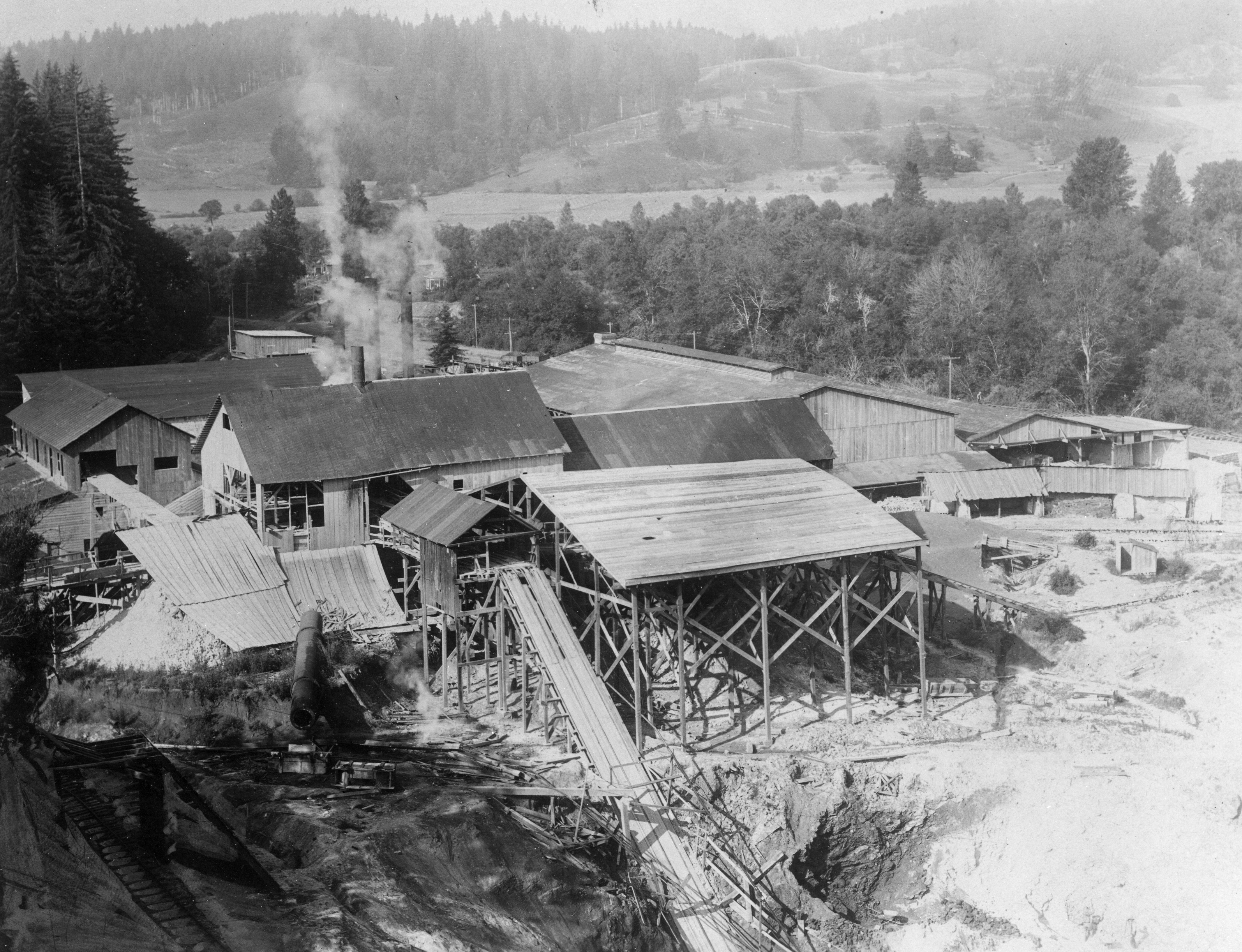 Pacific Face Brick Company, Willamina.