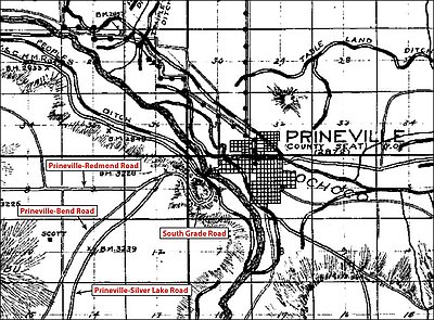 Historic Prineville Roads (1870s–1930s)