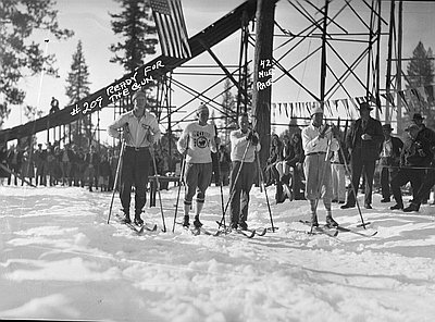 Fort Klamath to Crater Lake Ski Race, 1927-1938