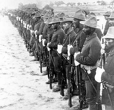 Buffalo Soldiers at Vancouver Barracks