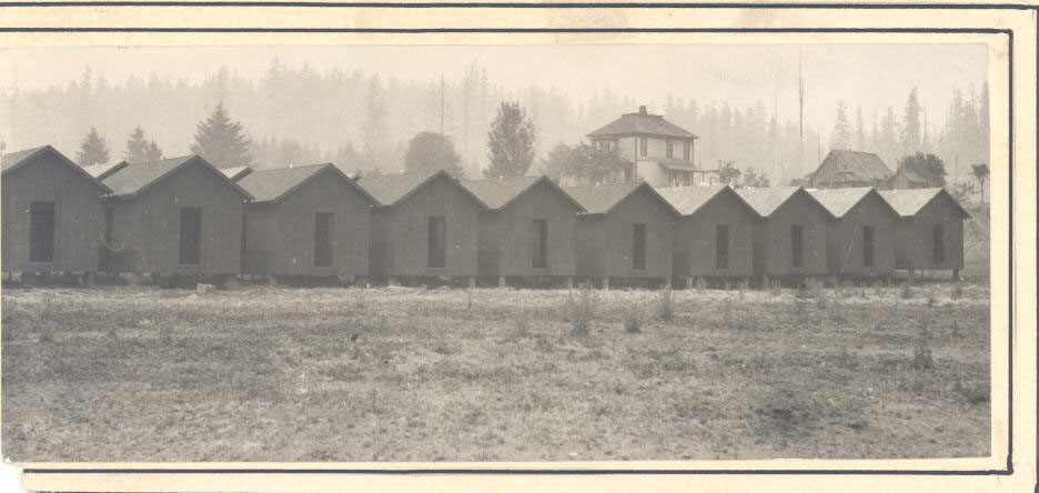 Bunkhouses from coal and coke company, 1922