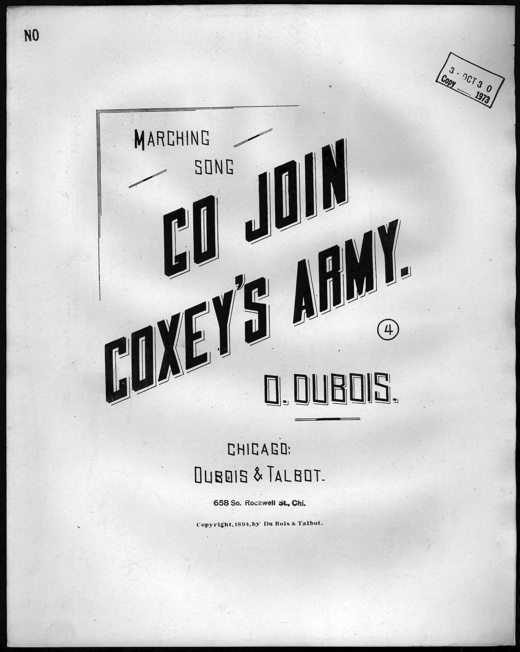 By Dubois and Talbot, 1894