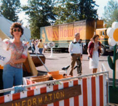 Albany Arts Festival Information Booth