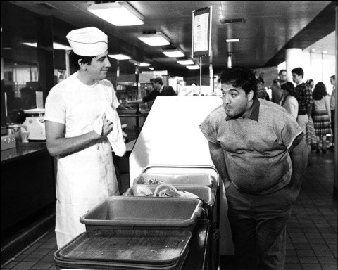 John Belushi filming in U of O EMU Fishbowl