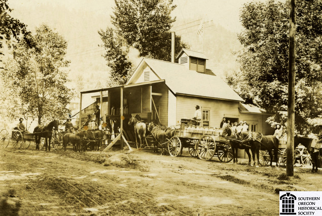 Ashland Creamery, about 1897.