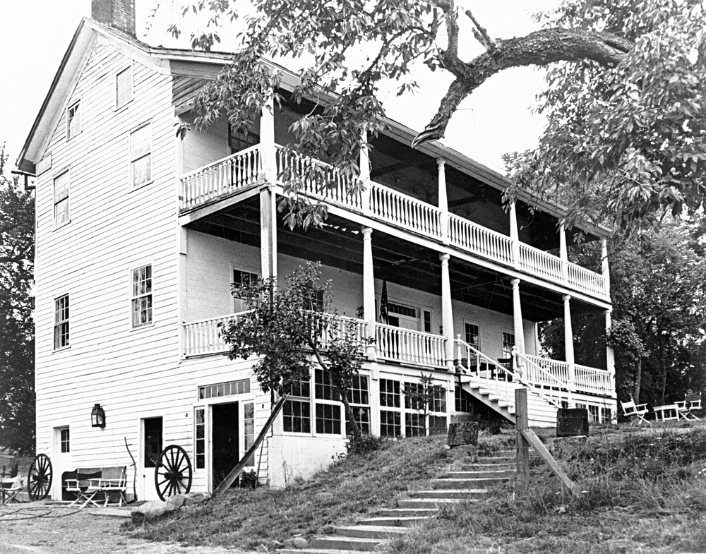 Wilhelm Keil House, Aurora Colony, as it looked in 1969
