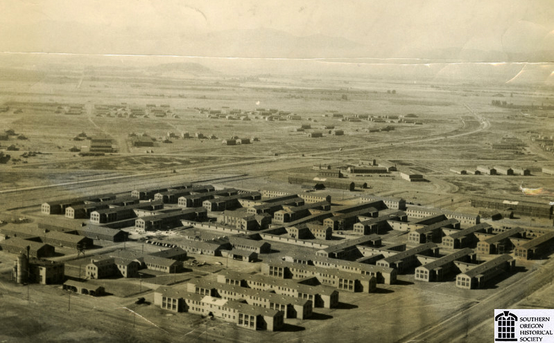 Camp White, about 1943.