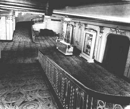 Capitol Theater lobby, 1947.