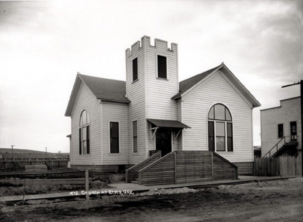 Echo Methodist-Episcopal Church, built in 1886.