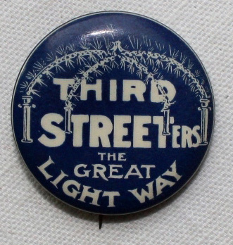 "Third Streeter" button.