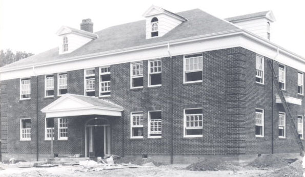 Grover College, women's dorm on Linfield campus, 1935