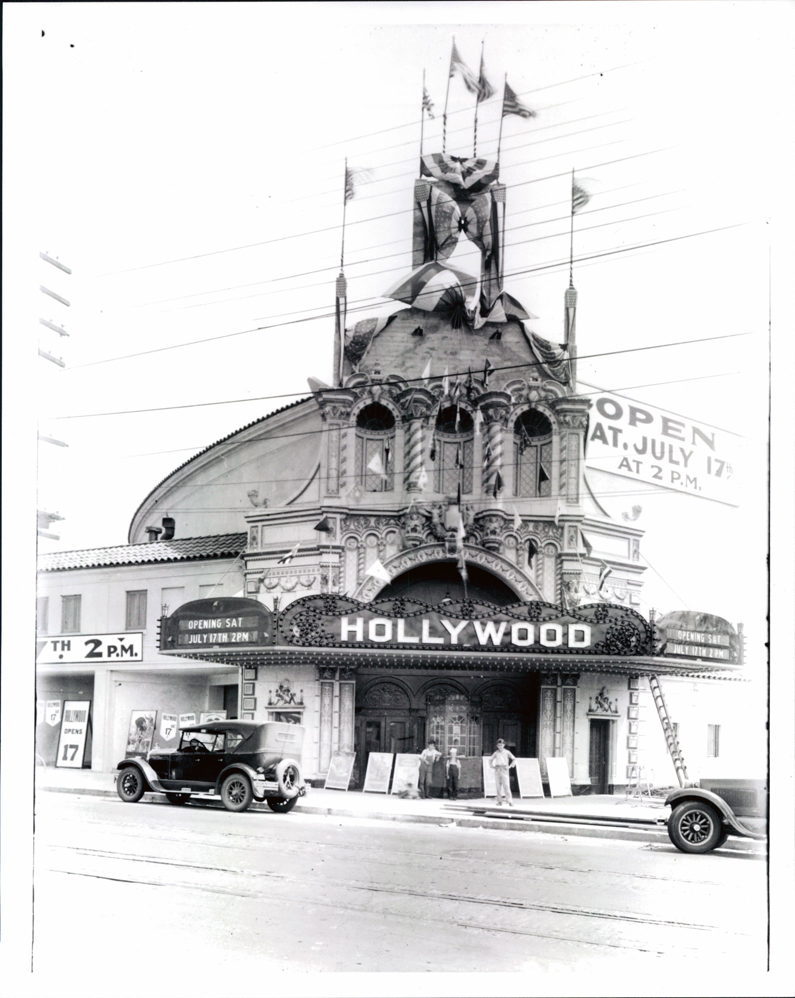 Hollywood Theatre, opening night, 1926