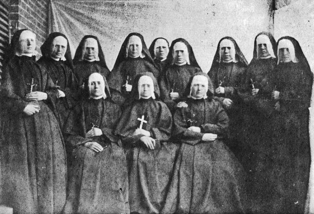 Founders of the Oregon order, Sisters of the Holy Names of Jesus and Mary, about 1859.