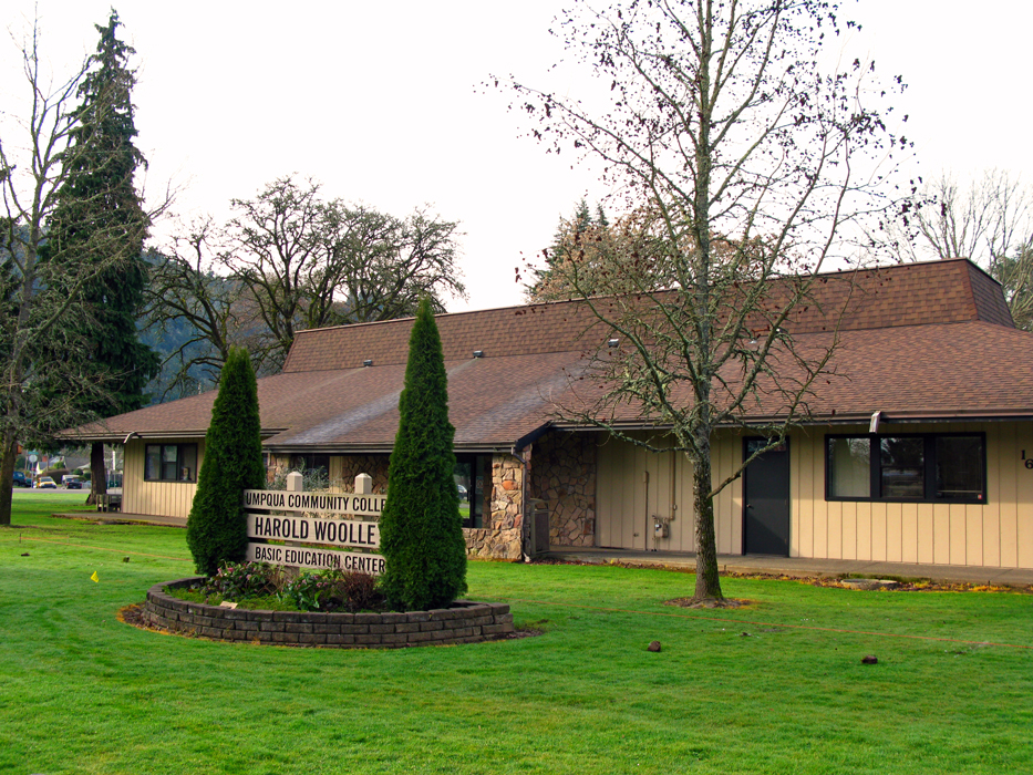 UCC's Harold Woolley Basic Education Center in downtown Roseburg