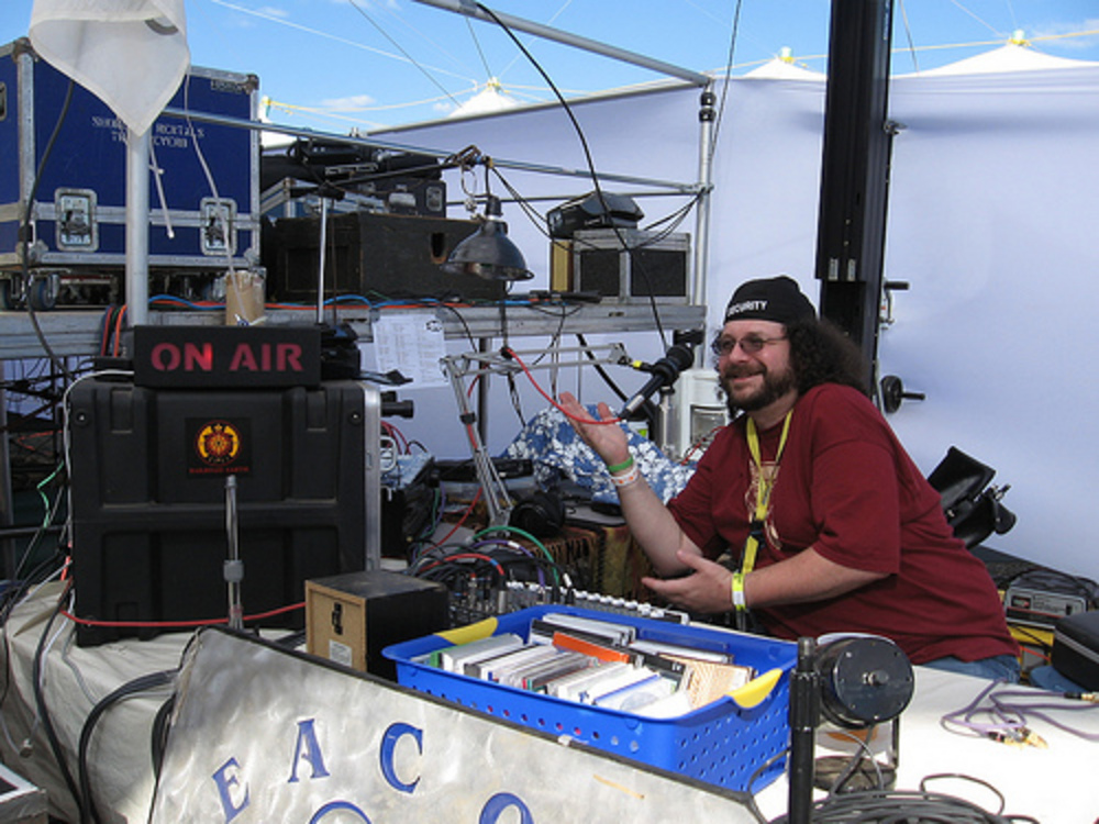 KBOO at Pickathon Roots Music Festival, Portland, 2007.