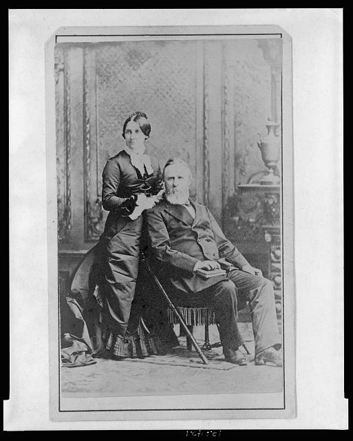 Rutherford and Lucy Hayes, c. 1875