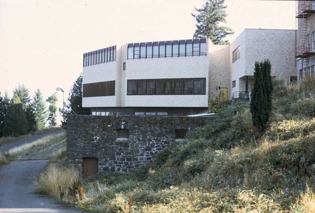 Mt. Angel Abbey Library, Sep. 1992.