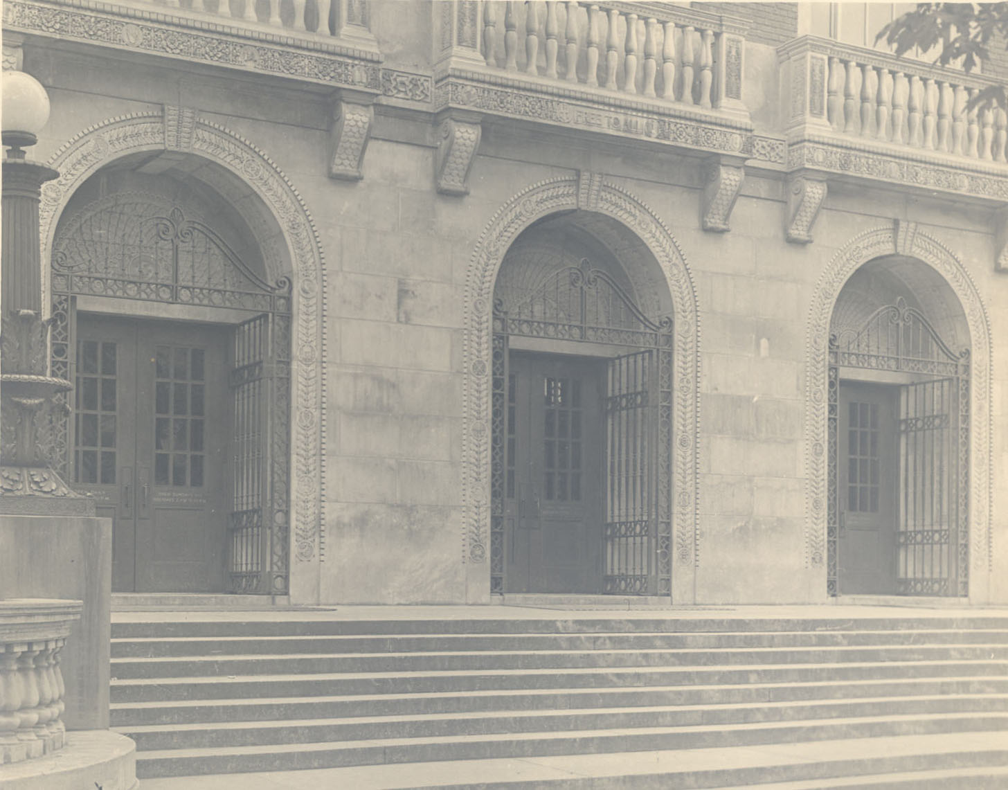 Front entrance