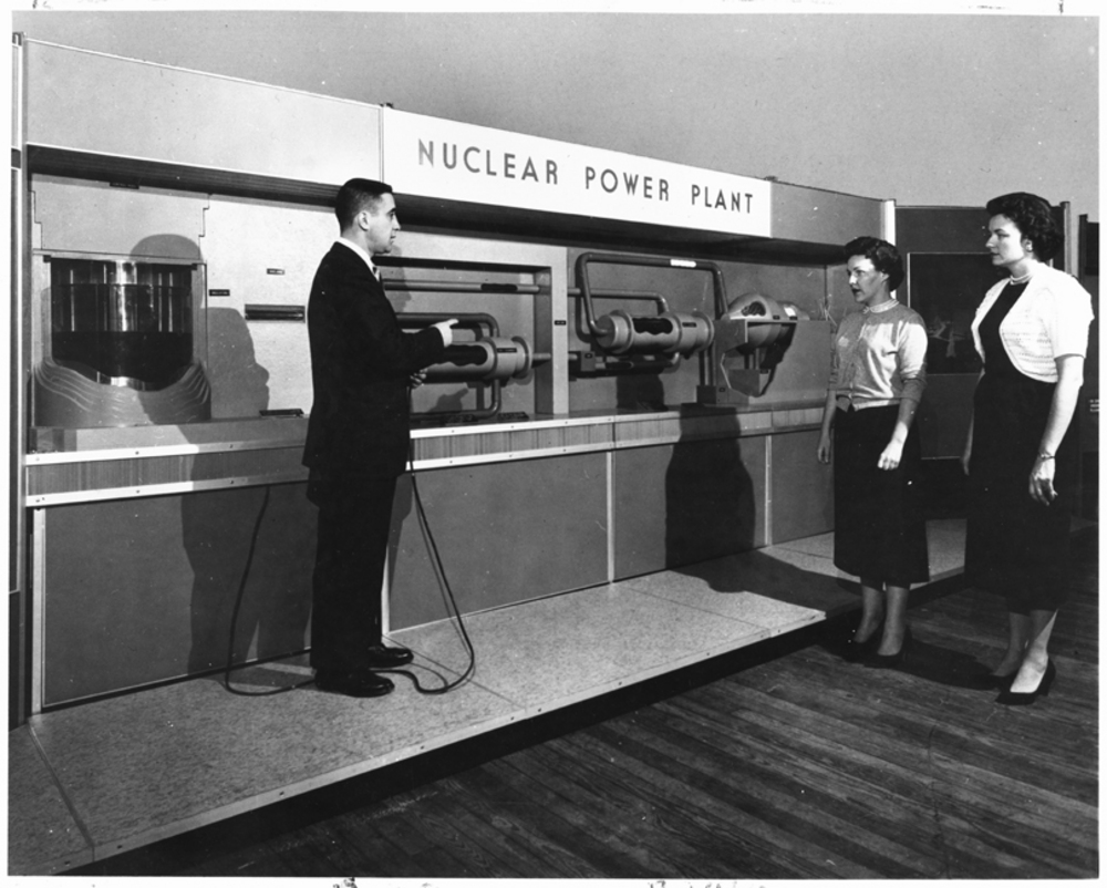 Exhibit at Centennial Expo, 1959.