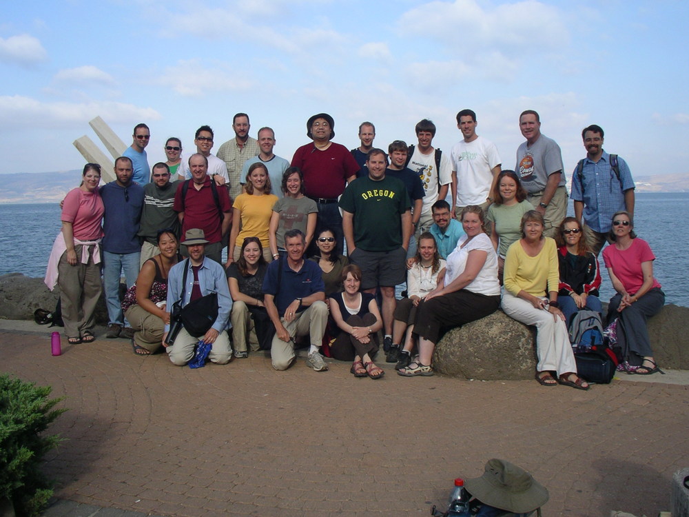 Western Seminary students during trip to Israel.