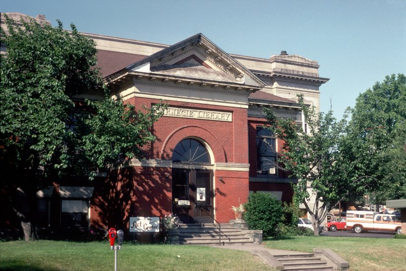 Carnegie Library, The Dalles, 1978
